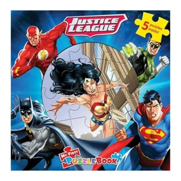 Mi primer libro de rompecabezas: dc liga de la justicia 25 25 cm