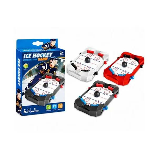 Juego de pinball ice hockey en caja 14x22x3 cm colores surtidos