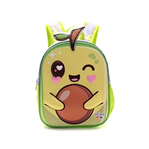 Mochila 12" espalda kawaii palta Skora