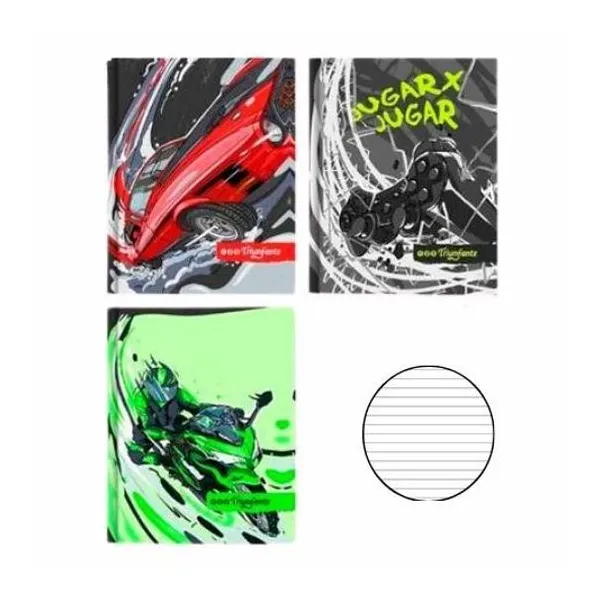 Cuaderno 19x24 rayado 96h t/d 123 gamer urbano