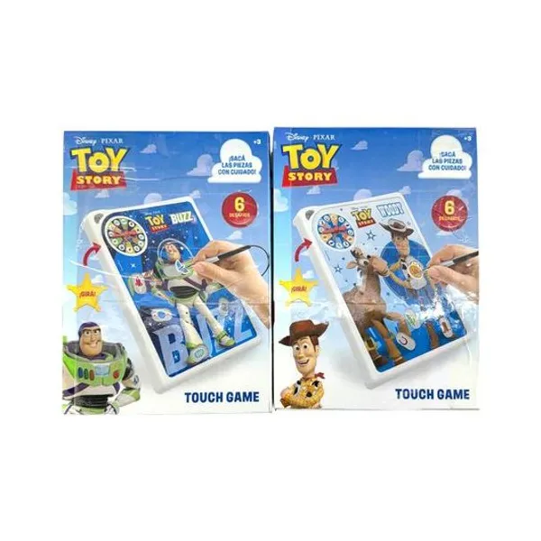 Juego touch game toy story en caja x1 19x26x4 cm modelos surtidos