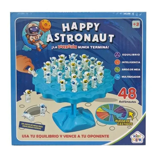 Juego de astronautas equilibristas