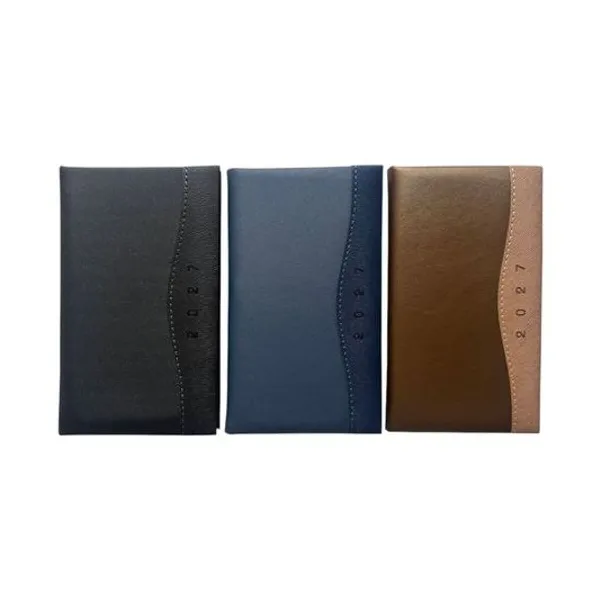 Agenda 2027 8x14 cm semana a la vista 64h pocket x1 colores surtidos Katana