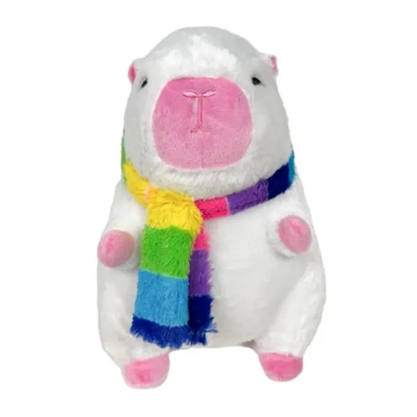 Capy capibara luminoso blanco aprox 24 cm