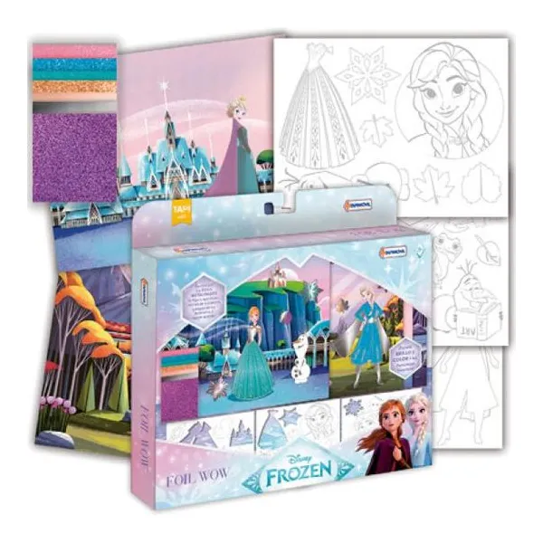 Foil wow Frozen. set para darle un toque brillante a tus creaciones