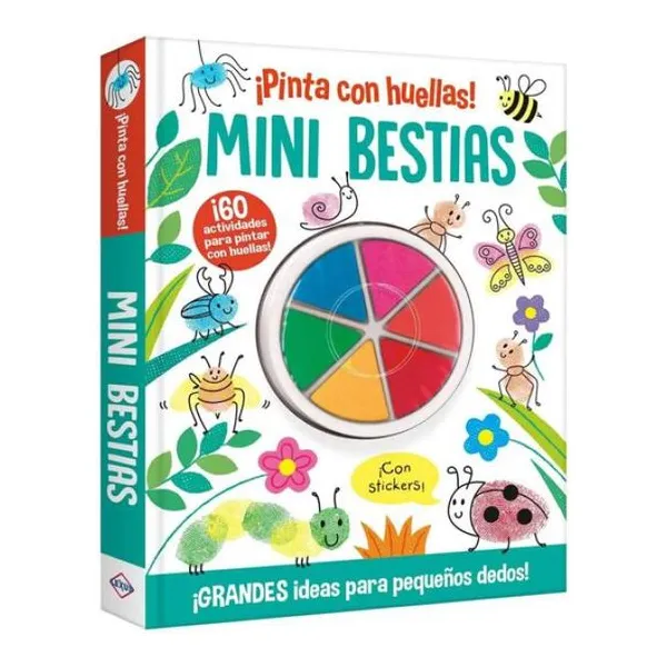Mini bestias - pinta con huellas 22 16 cm
