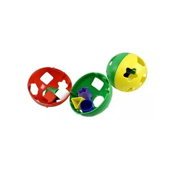 Esfera didáctica encastre 15 cm en red jugar