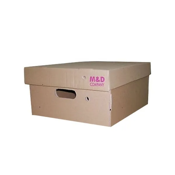 Caja archivo m&d 205 cartón americana baja con tapa