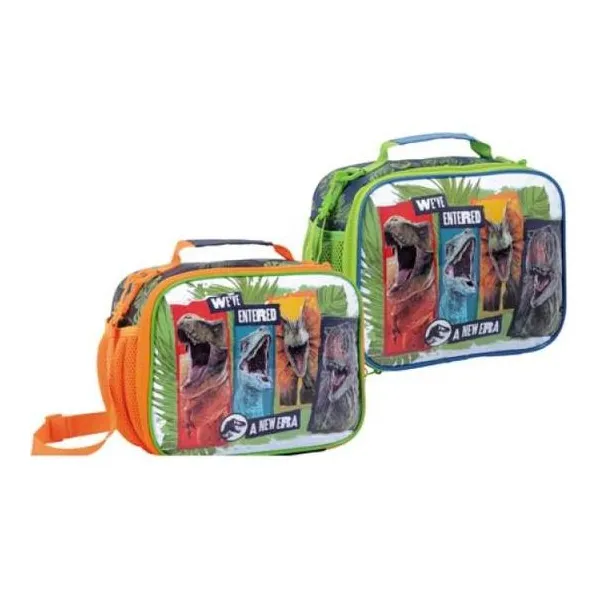 Jurassic world lunchera -nueva era- surtido