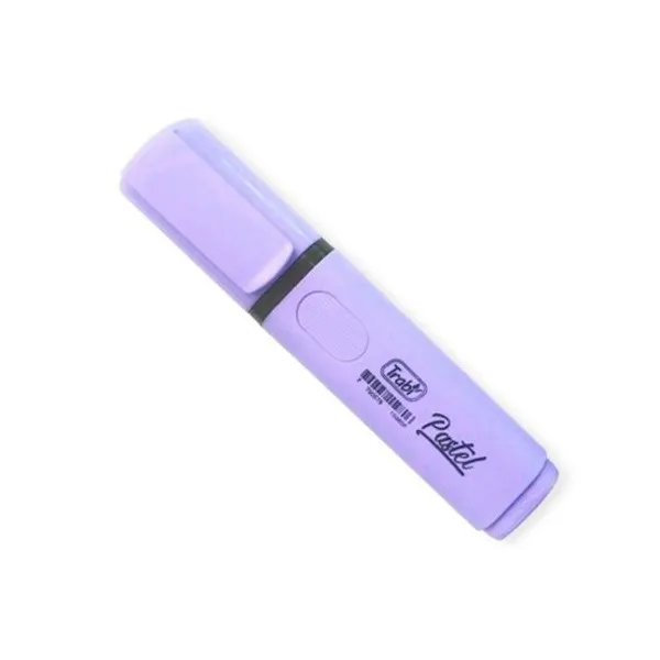 Resaltador trabi high texter pastel caja x10 unid.violeta