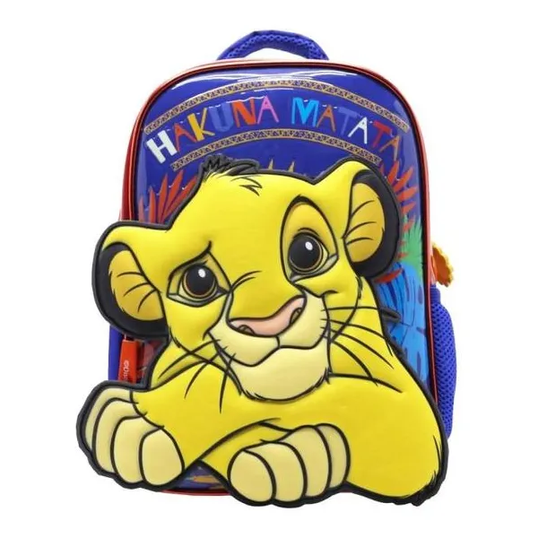 Mochila el rey león espalda 12"/7,5 l