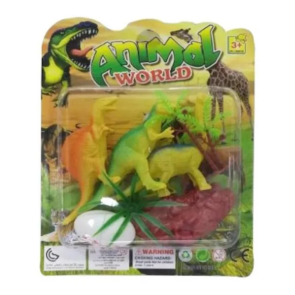Conjunto de dinosaurios