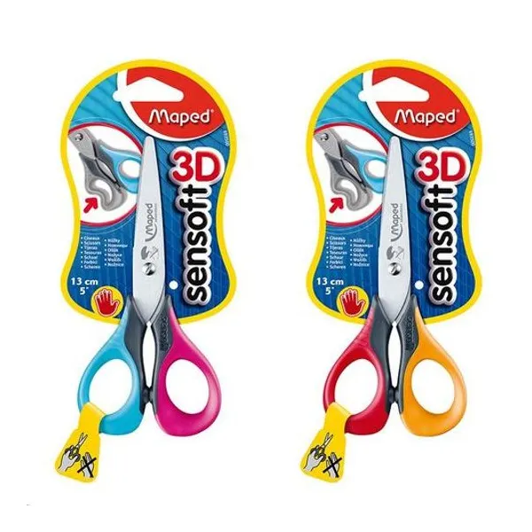 Tijera escolar sensoft zurdos 13.5 cm x1 color Maped