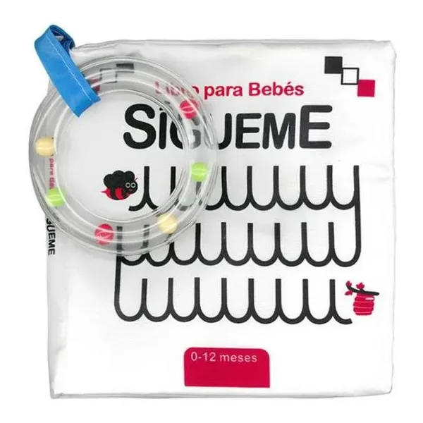 Libro blandito para bebés sigueme 15 15 cm
