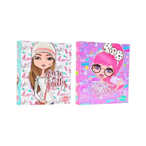 Carpeta a4 2x40 cute teen girls x1 surtido inkdrop