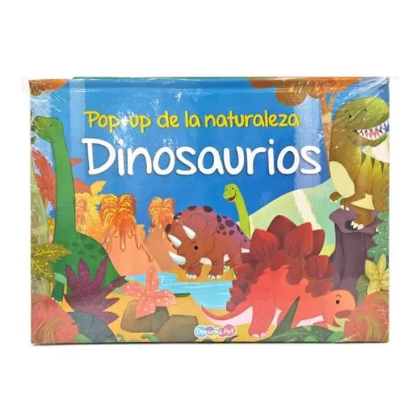Libro cuentos pop up. dinosaurios.
