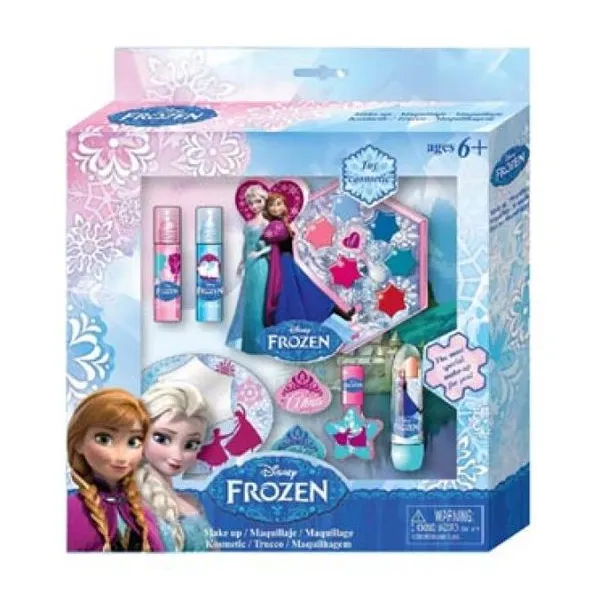 Frozen - set de cosmetica en caja grande 41,5 x26,5 cm best seller!!!