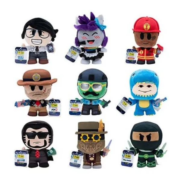 Livetopia - dev series-peluches 6 surtidos muñecos blandos coleccionables de 20