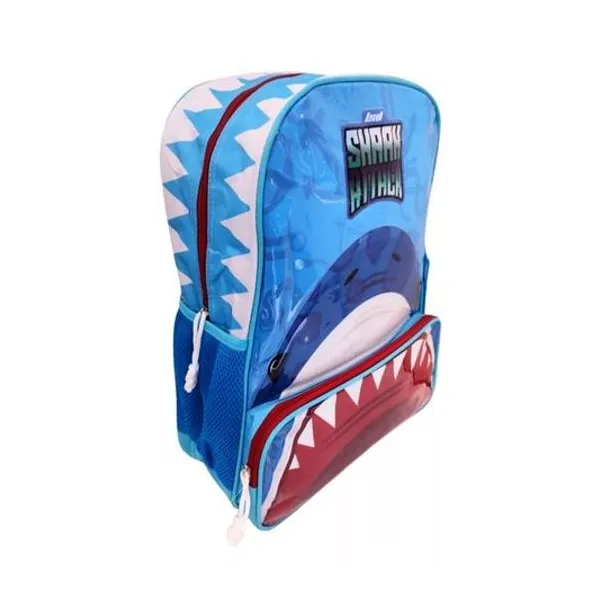 Mochila 16" espalda shark x unidad colores surtidos lsyd