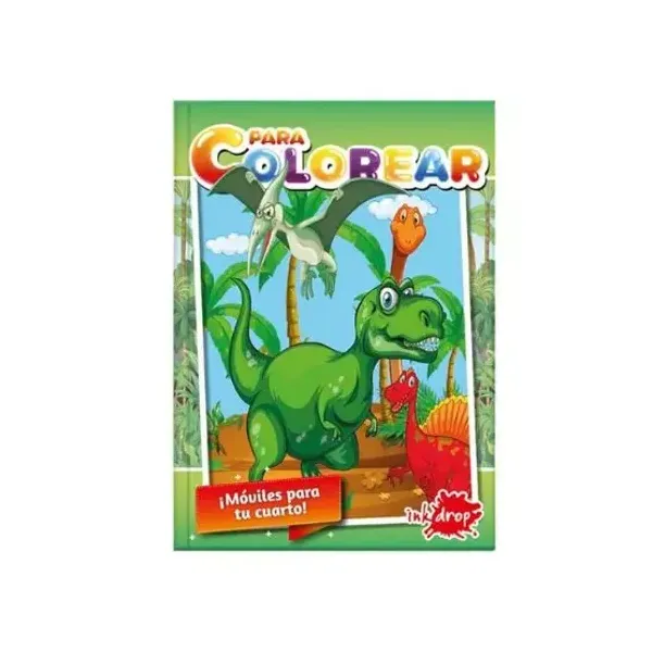 Libro inkdrop para colorear saurios