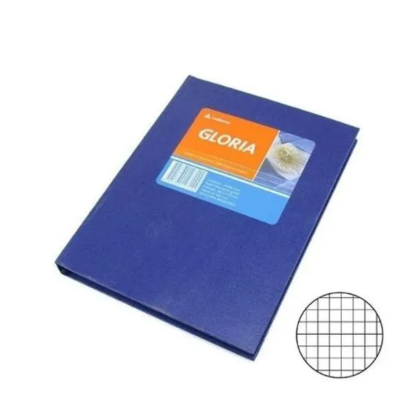Cuaderno 16x21 cuadriculado t/d tradicional 84h Gloria -