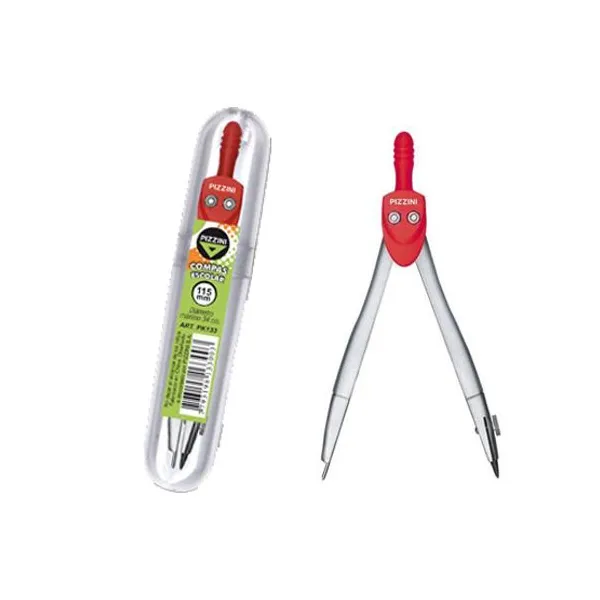 Compás Pizzini pk 133 escolar metálico
