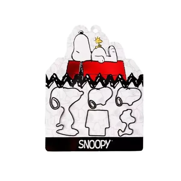 Broche clip forma Mooving maw snoopy bl.x 6 unid.