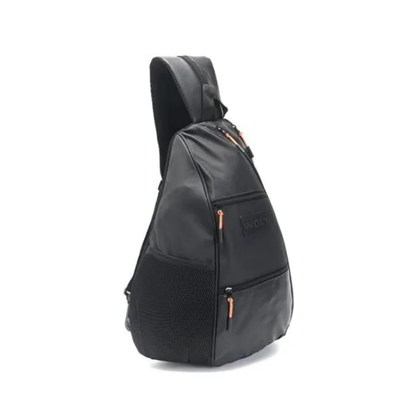 Mochila paletero padel impermeable negra 46x32x30 cm wanderlust
