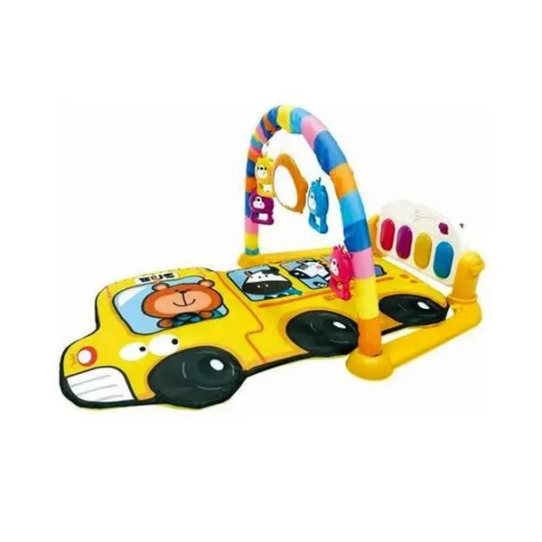 Gimnasio interactivo colectivo para bebés con música en caja 74x56x38 cm caja 50x33x7 cm