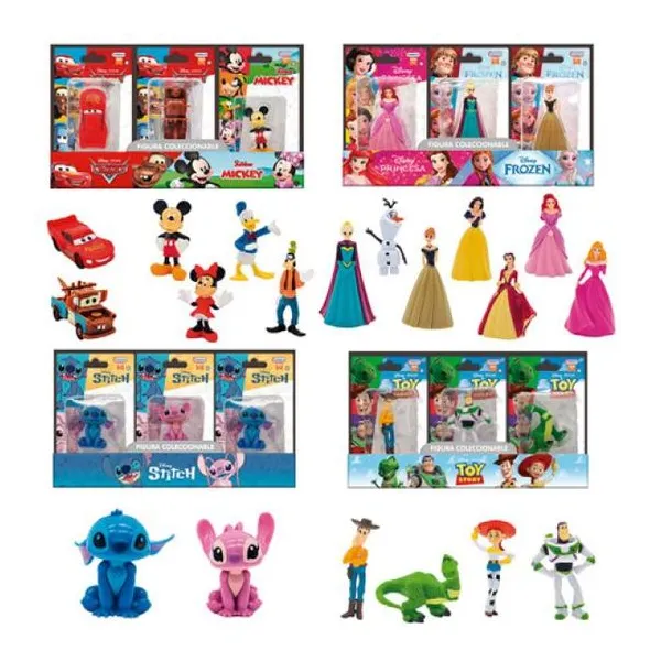 Surtido figuras coleccionables 7 cm