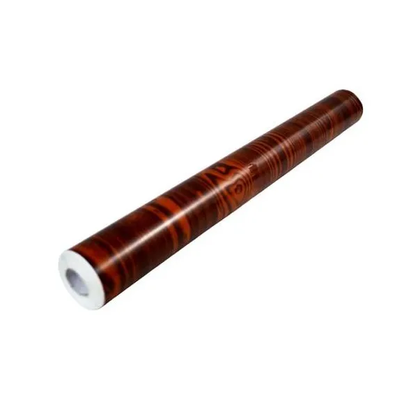 Rollo autoadhesivo pvc 45cmx10 mts madera rexon