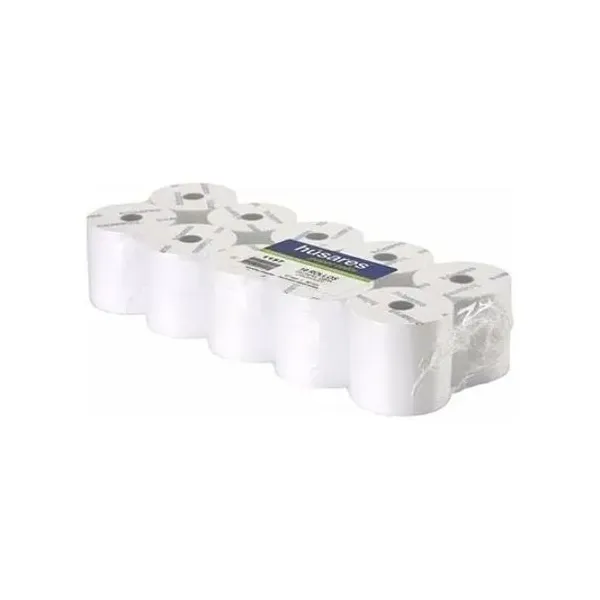 Rollo para registradora 44mmx50 mts x10 unidades husares