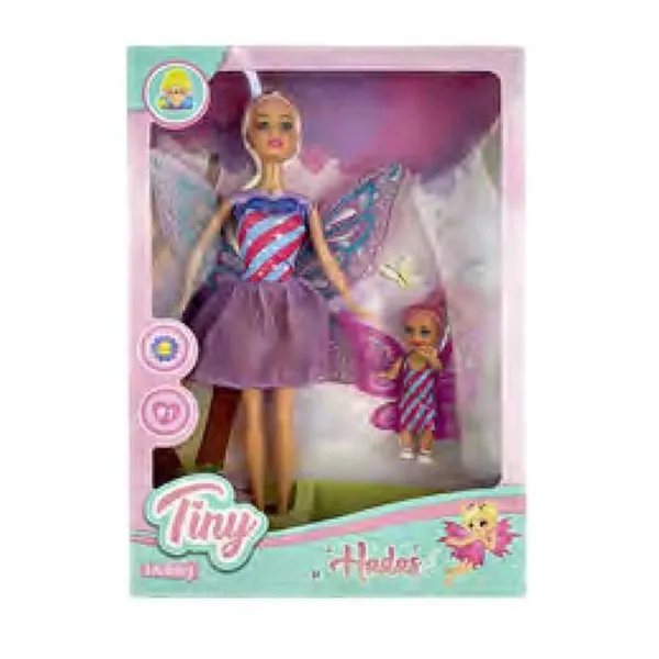 Muñeca Tiny hada y mini hada 33x20x5 cm