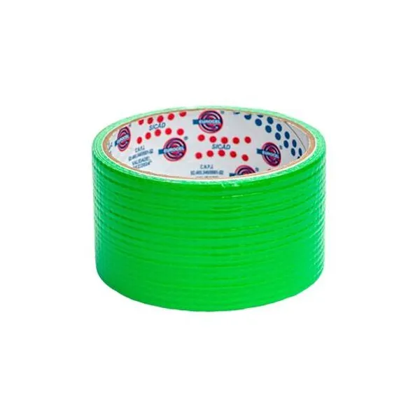 Cinta adhesiva reforzada color 50mmx5 mts x unidad eurocel