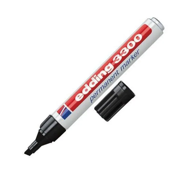 Marcador Edding e 3300 permanente para bis.negro