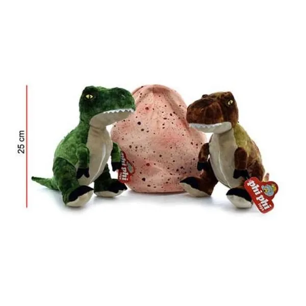 Dino en bolsa 25 cm 2 colores