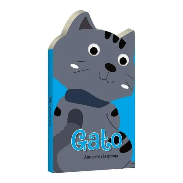 Gato amigos de la granja 19 11 cm