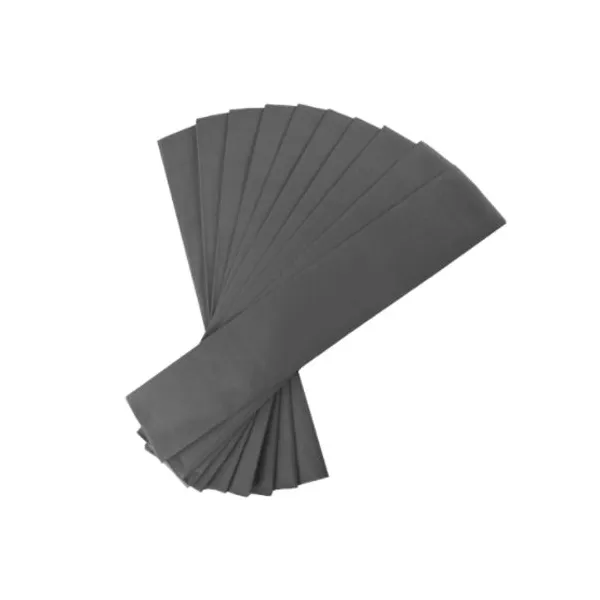Papel crepe 50 x200 cmx 10 unid.negro