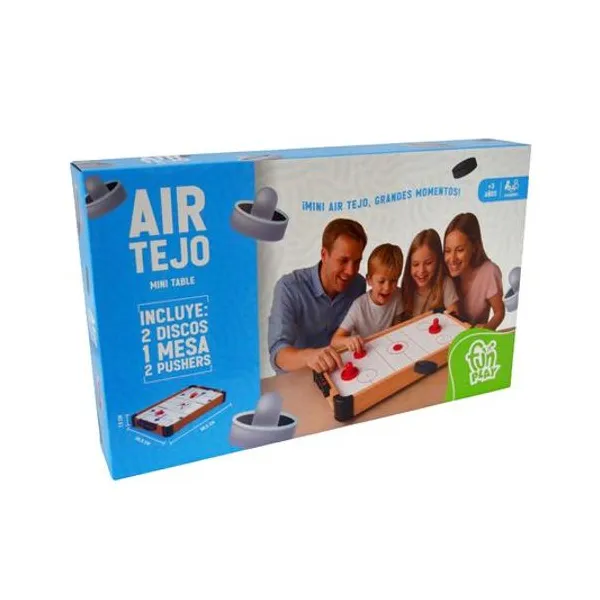 Juego de mesa air tejo 55x7.5x30 cm en caja 49x30x8 cm