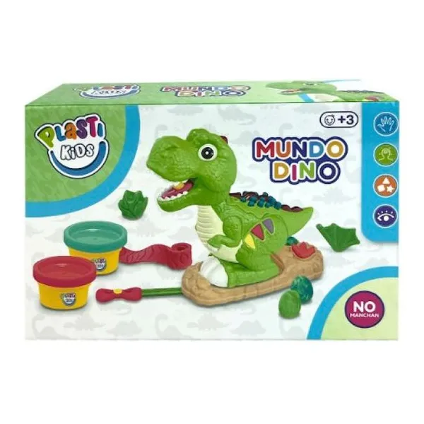Masas para modelar con accesorios dinosaurio 28 x22 x7 cm