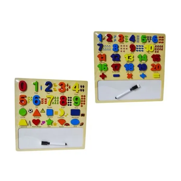 Encastre de madera con pizarra 30x30 cm x unidad modelos surtidos