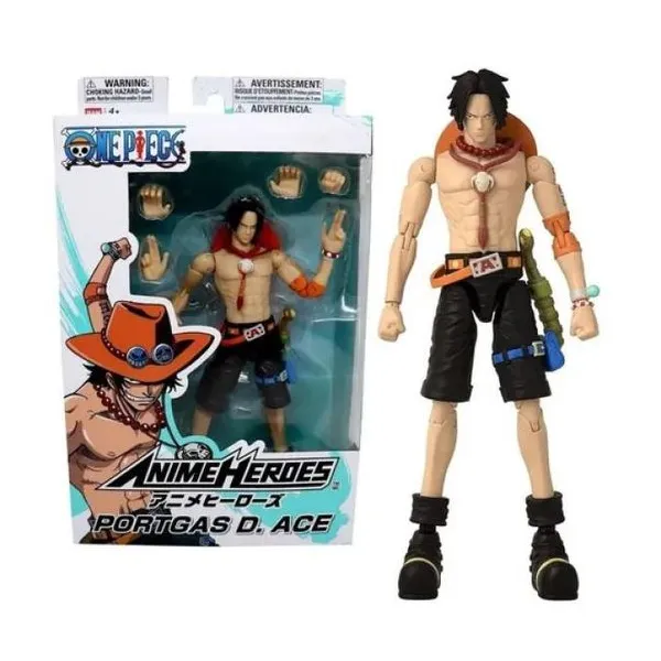 Anime heroes one piece - portgas d. ace (2nd wave). de 16 a 20 puntos de articul