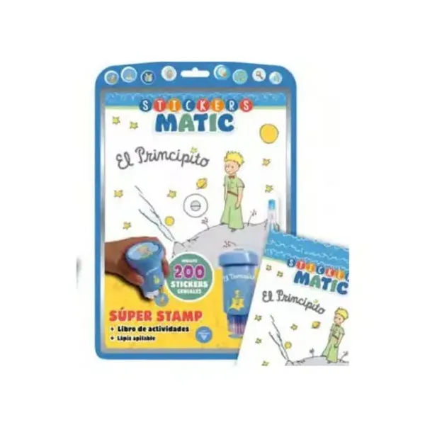 Blister editorial vertice stickers matic el principito