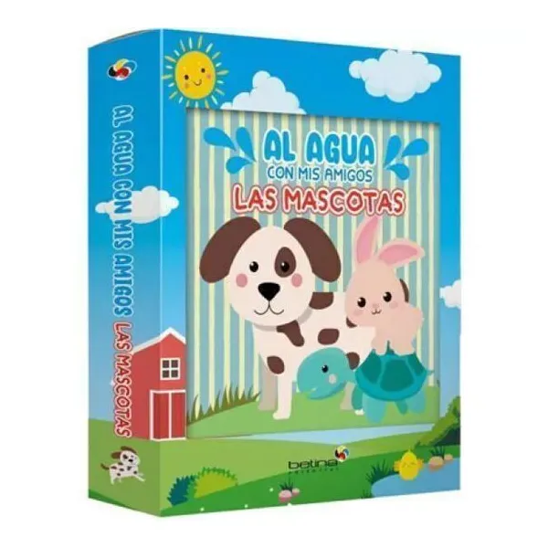 Al agua con mis amigos las mascotas