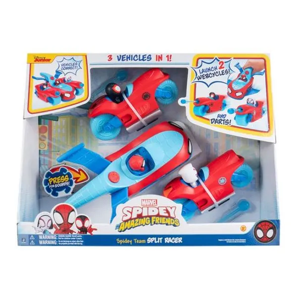 Spidey & his amazing friends spidey team split racer