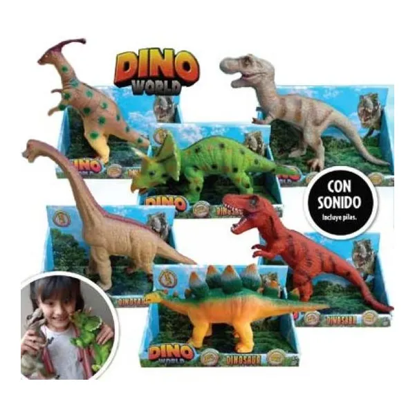 Super dinosaurios gigantes con sonido.