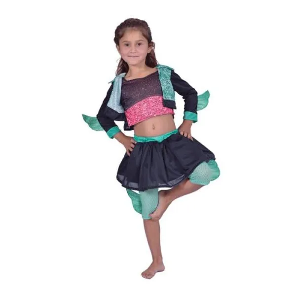 Disf. monster high lagoona blue t.2