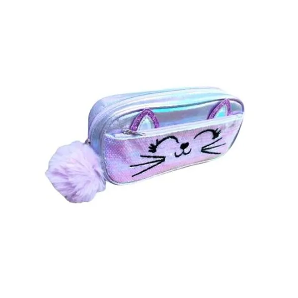 Canopla kendra kitty pompon oval un cierre