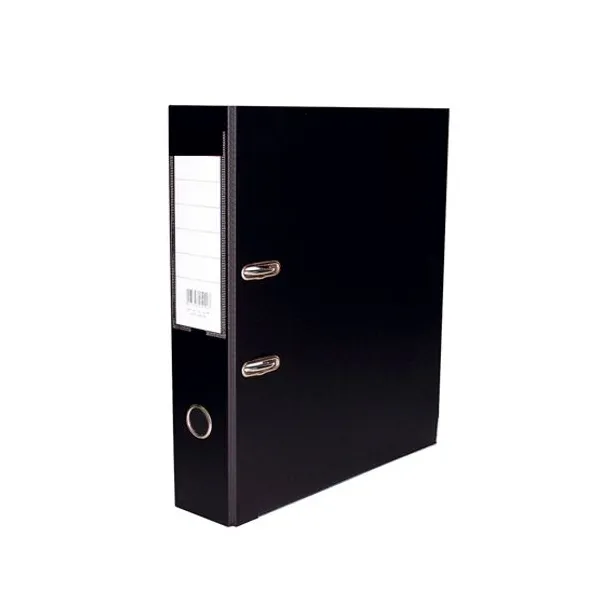 Bibliorato forrado pvc a4 negro l/ancho 75 mm