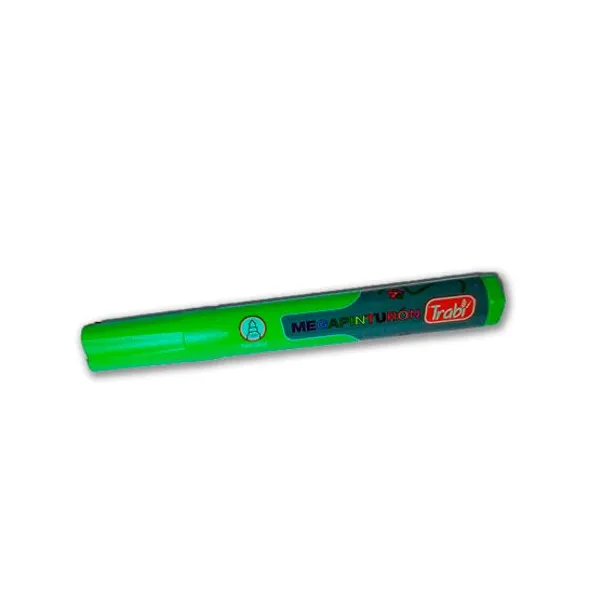 Marcador trabi megapinturon cj.x 12 unid.verde claro